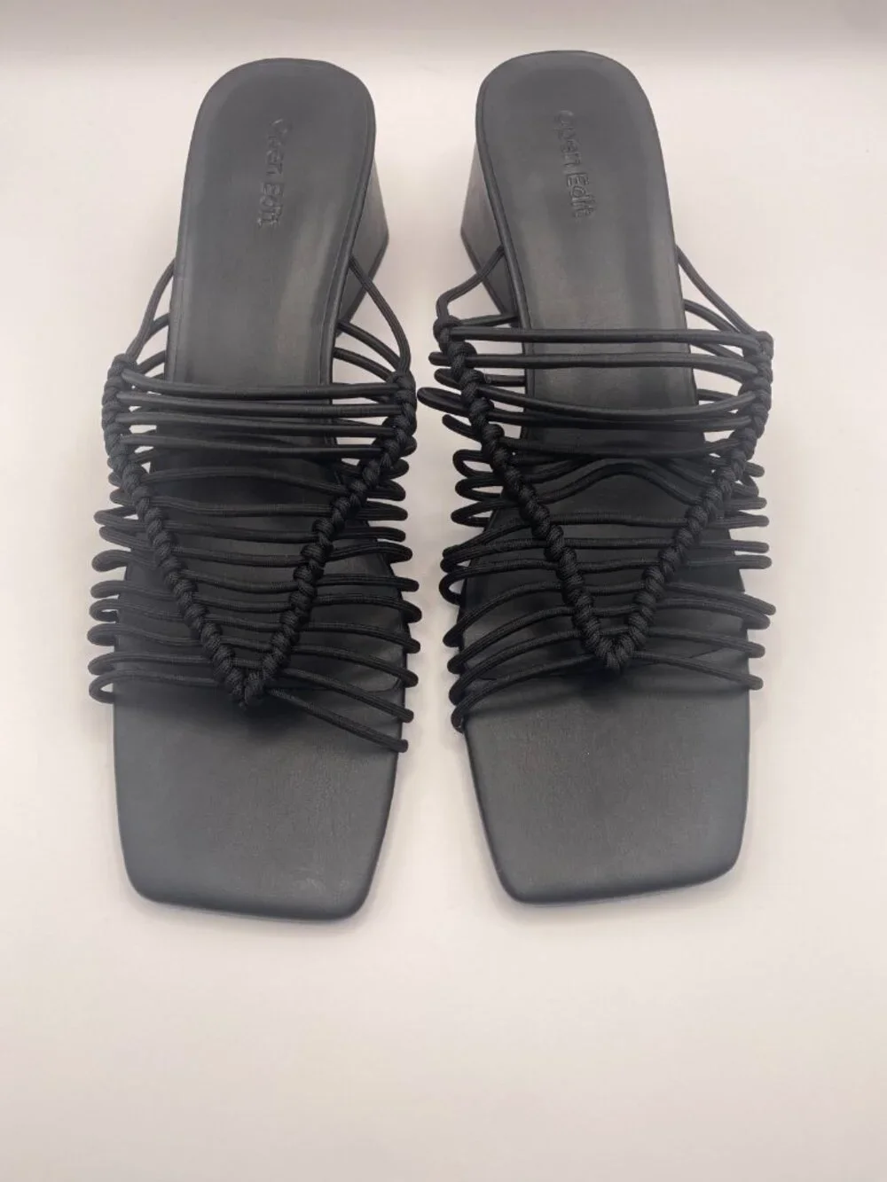 Open Edit Womens Strap Heel Sandal Sz 11